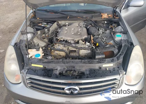 2006 Infiniti G35 z USA, uszkodzony, nr VIN JNKCV51E86M507038